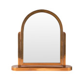 ART DECO COPPER DRESSING MIRRO