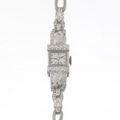 ART DECO CROTON PLATINUM AND D