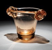 ART DECO DAUM GLASS VASEArt De