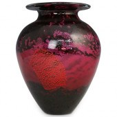 ART DECO DAUM NANCY GLASS VASE