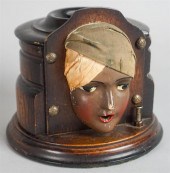 ART DECO DECORATIVE WOMAN WITH