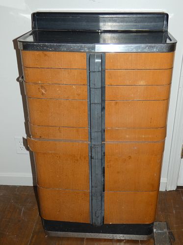 ART DECO DENTIST CABINETOld Art