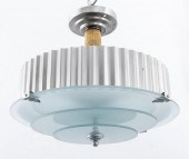 ART DECO DESKEY MANNER GLASS D