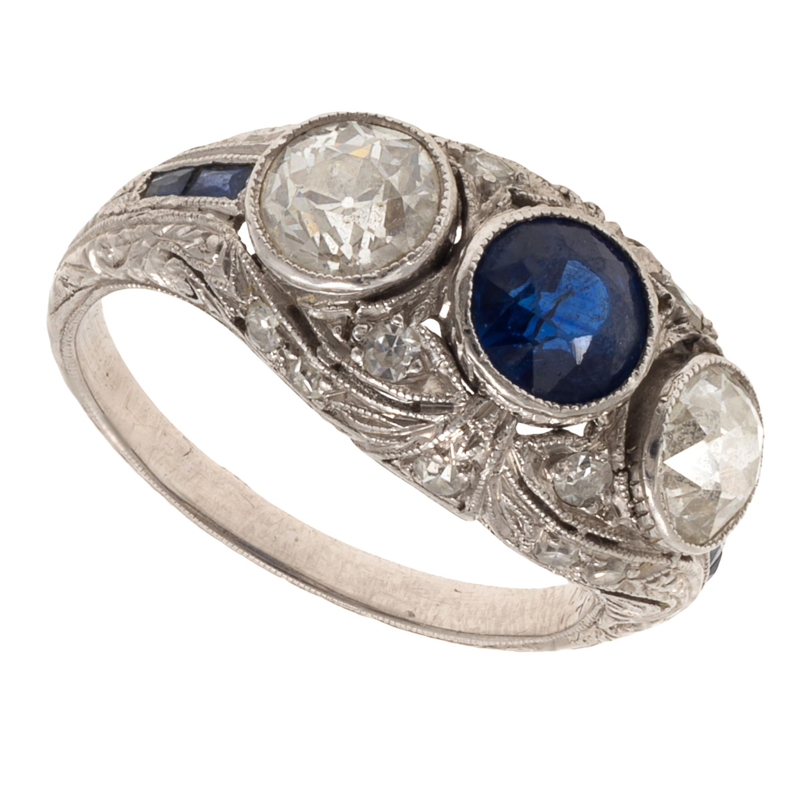 ART DECO DIAMOND, SYNTHETIC