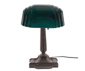 ART DECO EAGLE BANKERS LAMP<br