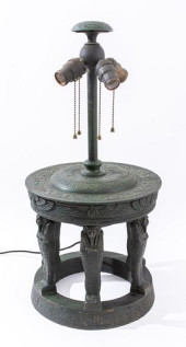 ART DECO EGYPTIAN REVIVAL TABL