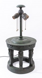 ART DECO EGYPTIAN REVIVAL TABL