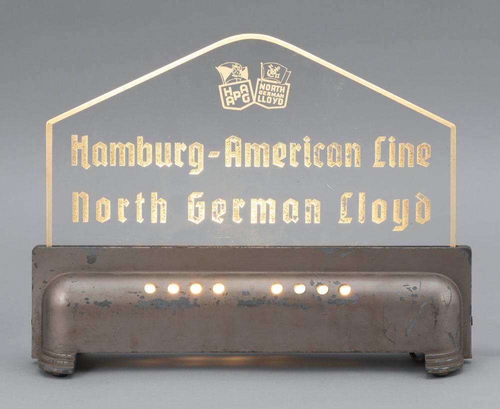 ART DECO ELECTRIFIED "HAMBURG -