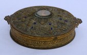 ART DECO EMPIRE LARGE BRASS DR
