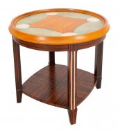 ART DECO FAUX SHAGREEN AND EBO