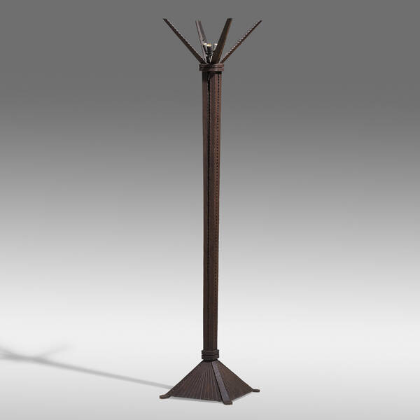 Art Deco. Floor lamp base. c. 1925,
