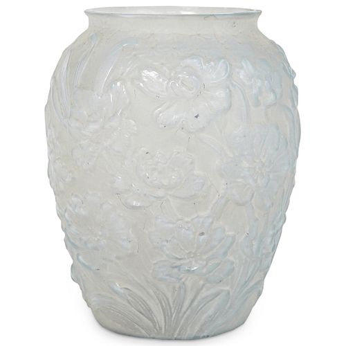 ART DECO FLORAL GLASS