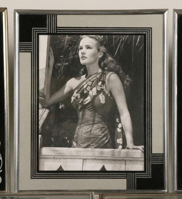 Art Deco frames, 11pc, including