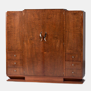 Art Deco French Armoire, circa