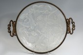 ART DECO FRENCH METAL MOUNTED