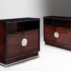 Art Deco French Pair of Side