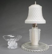 ART DECO FROSTED GLASS BOUDOIR