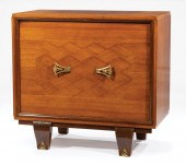 ART DECO FRUITWOOD DRINKS CABI