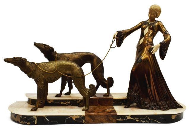 ART DECO GEORGES GORI SCULPTURE