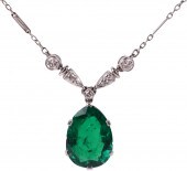ART DECO GIA 5.45 CARAT COLOMB
