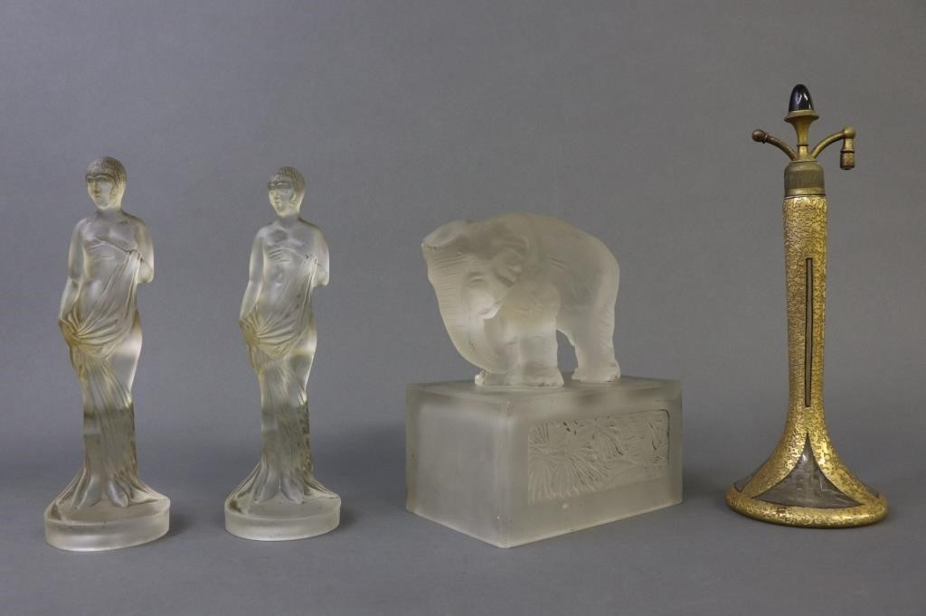 Art Deco glass items to include a