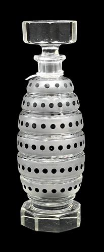 ART DECO GLASS PERFUME BOTTLEArt