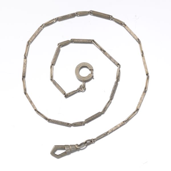 ART DECO GOLD WATCH CHAIN 