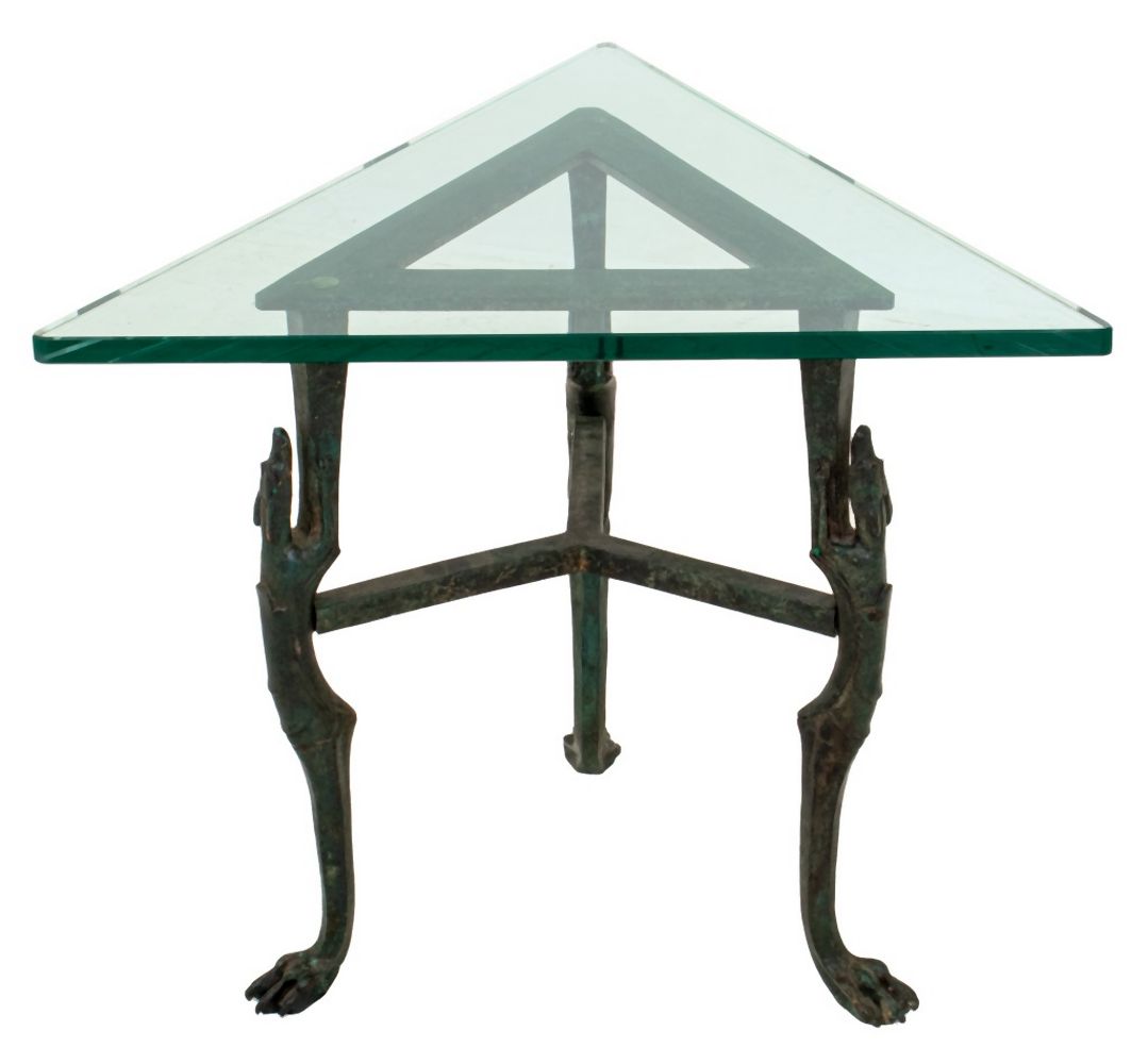 ART DECO GREYHOUND LEGS BRONZE