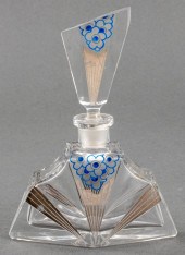 ART DECO HAND-PAINTED & SILVER