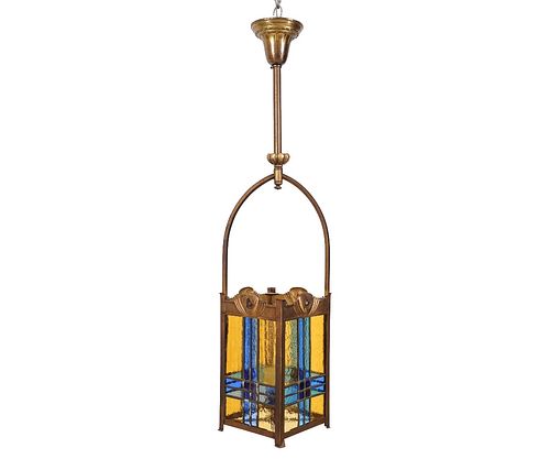 ART DECO HANGING LAMPArt Deco
