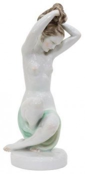 ART DECO HEREND LUX ELEK PORCE