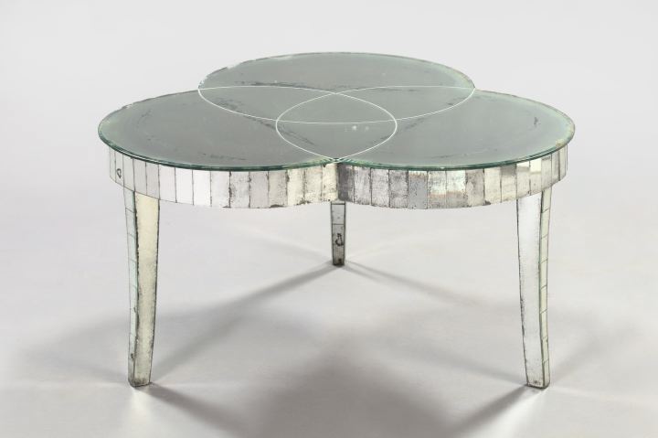 Art Deco-Inspired Mirrored Glass