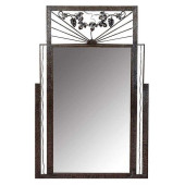 ART DECO IRON-FRAMED GRAPE &AM