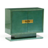 ART DECO LACQUERED DIMINUTIVE