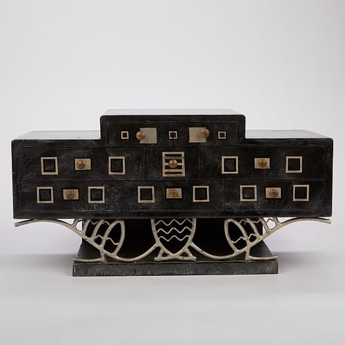 ART DECO LACQUERWARE JEWELRY