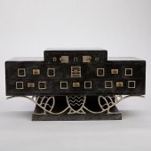 ART DECO LACQUERWARE JEWELRY C