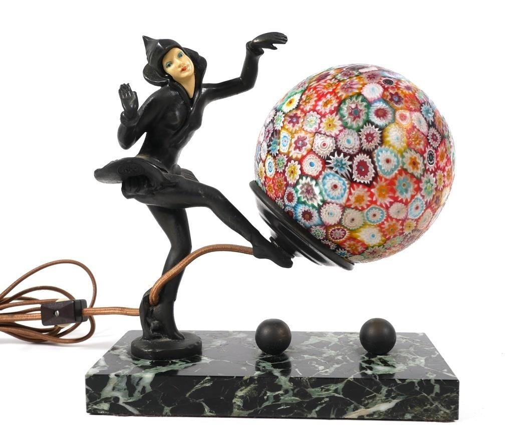ART DECO LAMP PIXIE, MILLEFIORI