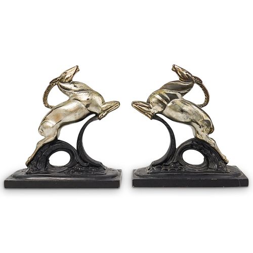 ART DECO LEAPING IBEX