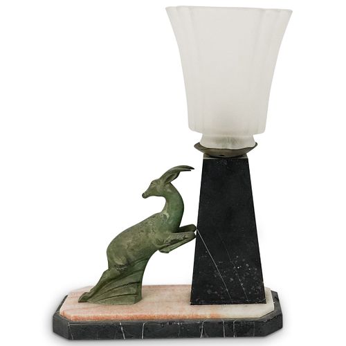 ART DECO LEAPING IBEX TABLE