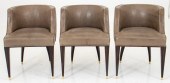 ART DECO LEATHER & MACASSAR SI