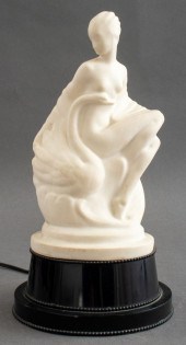 ART DECO LENOX PORCELAIN LEDA