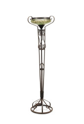 ART DECO LOETZ & WROUGHT IRON