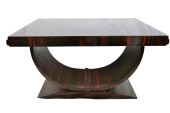 ART DECO MADAGASCAR EBONY TABL