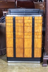 ART DECO MAHOGANY AND PARTIAL