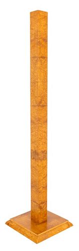 ART DECO MANNER BURL ASHWOOD VENEER