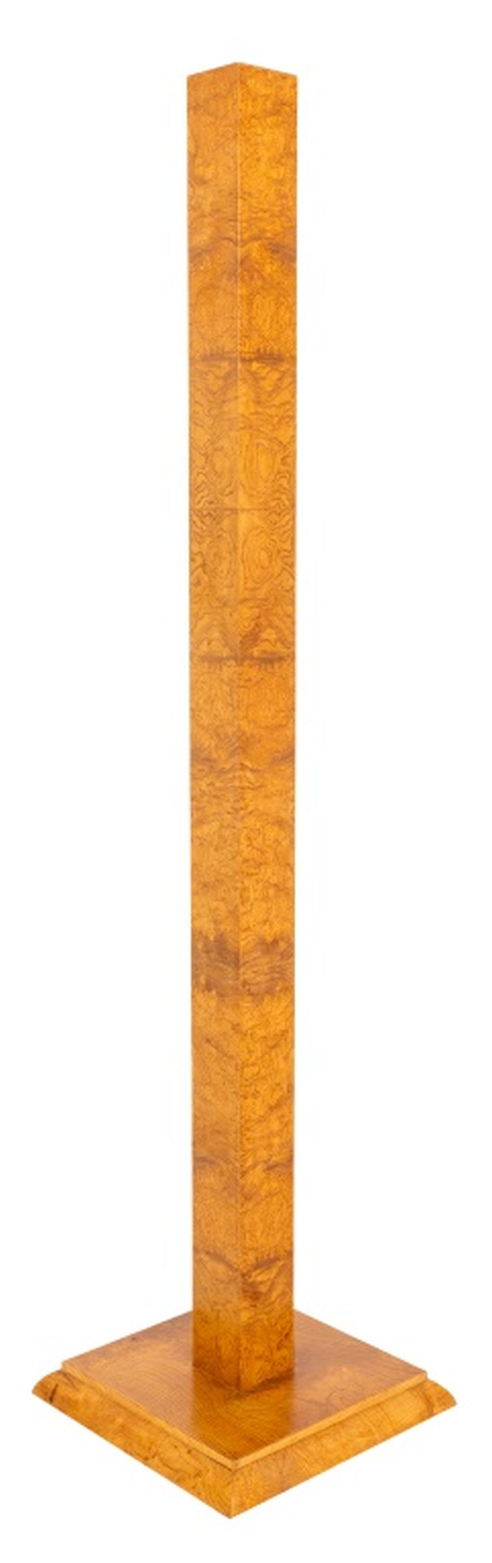ART DECO MANNER BURL ASHWOOD VENEER