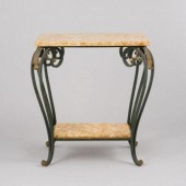 ART DECO MARBLE TOPPED TABLEAn