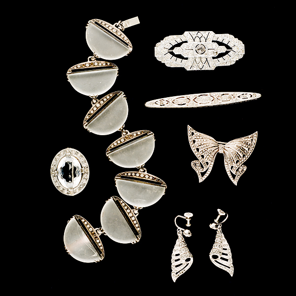 Art Deco & Marcasite grouping of