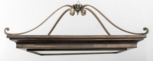 ART DECO METAL &AMP; GLASS