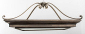 ART DECO METAL &AMP; GLASS PLA